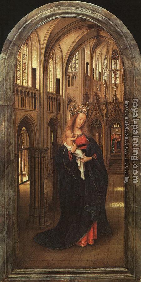 Jan Van Eyck : Madonna in the Church